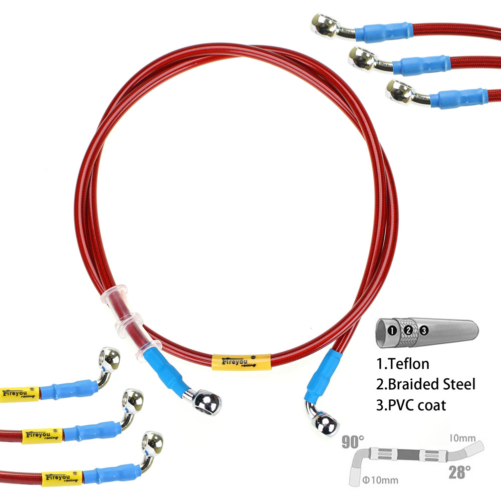 Brake Line Motorcycle - 400mm-2400mm 브레이크 호스 유압 DOT 라인