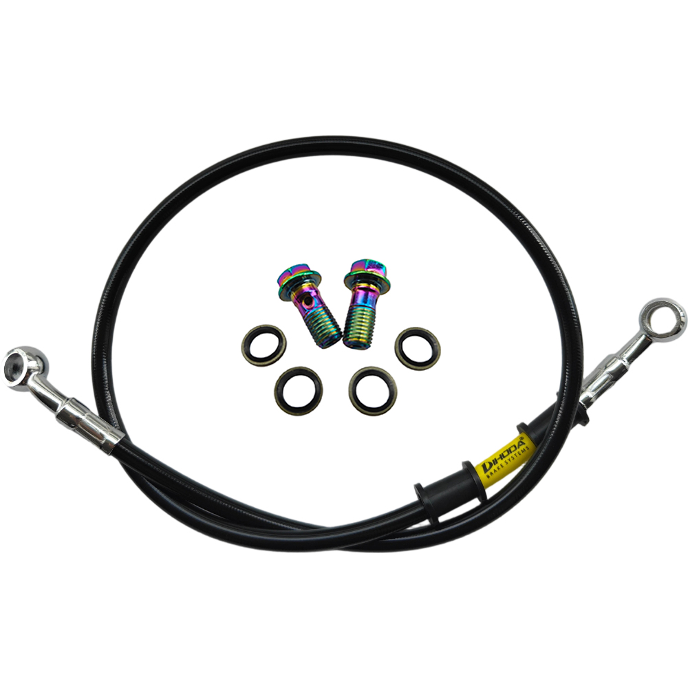 28 ° -28 °   검정색 꼬임형 스테인리스 스틸  - Brake Line Motorcycle 리뷰 및 가격