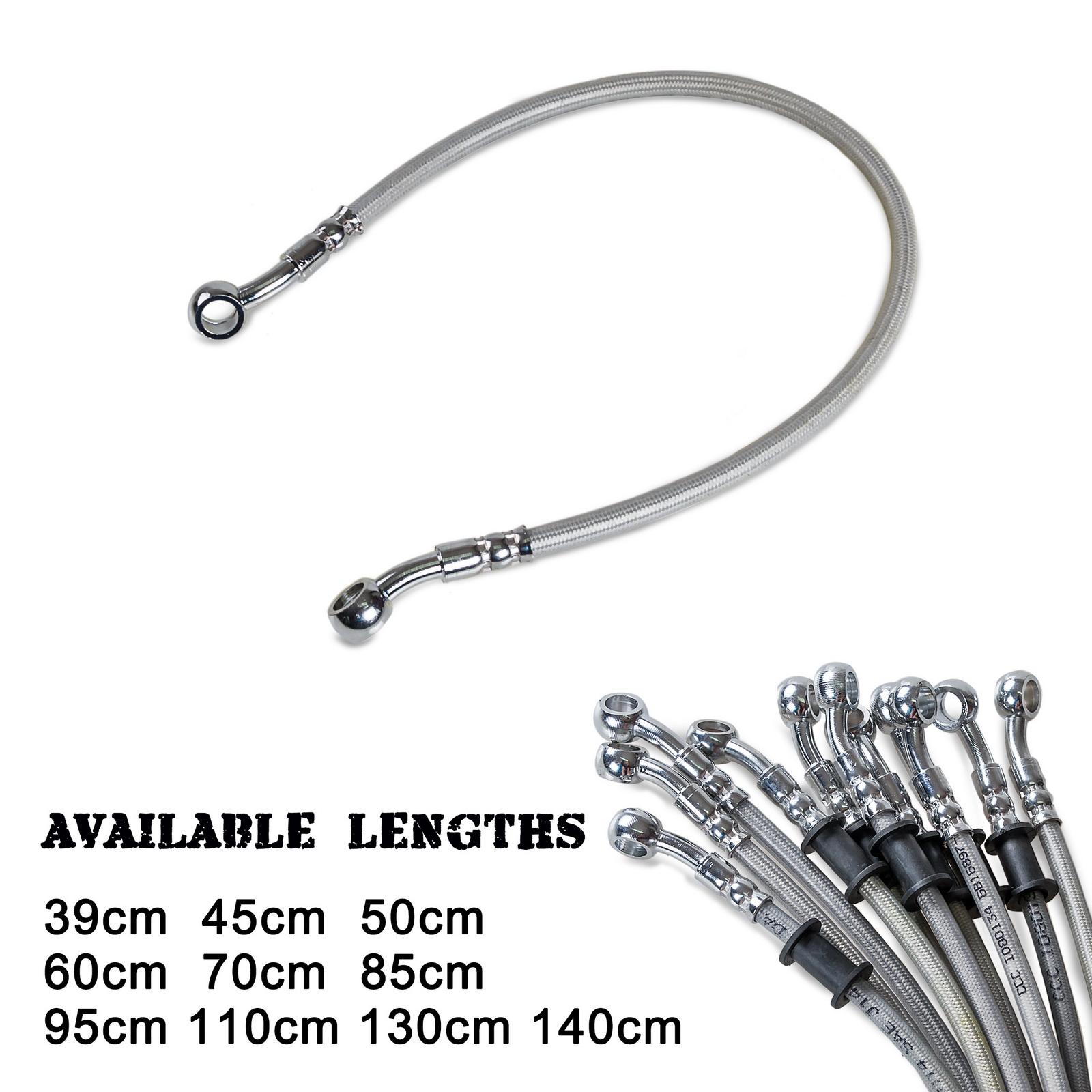 39cm-140cm 오토바이 브레이크 오일 호스 브레이 - Brake Line Motorcycle 리뷰 및 가격