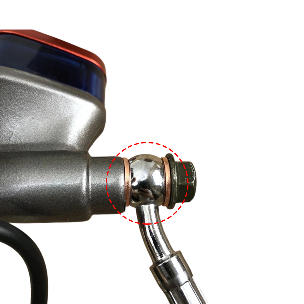 M10 구리 씰링 와셔 오토바이 브레이크 유압 오일 파 - Motorcycle Brake Cable 리뷰 및 가격