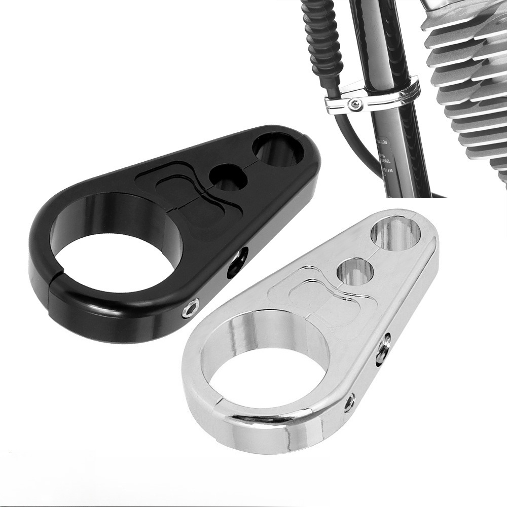 1개 오토바이 브레이크 클러치 케이블 클램프 25mm  - Motorcycle Brake Cable 리뷰 및 가격