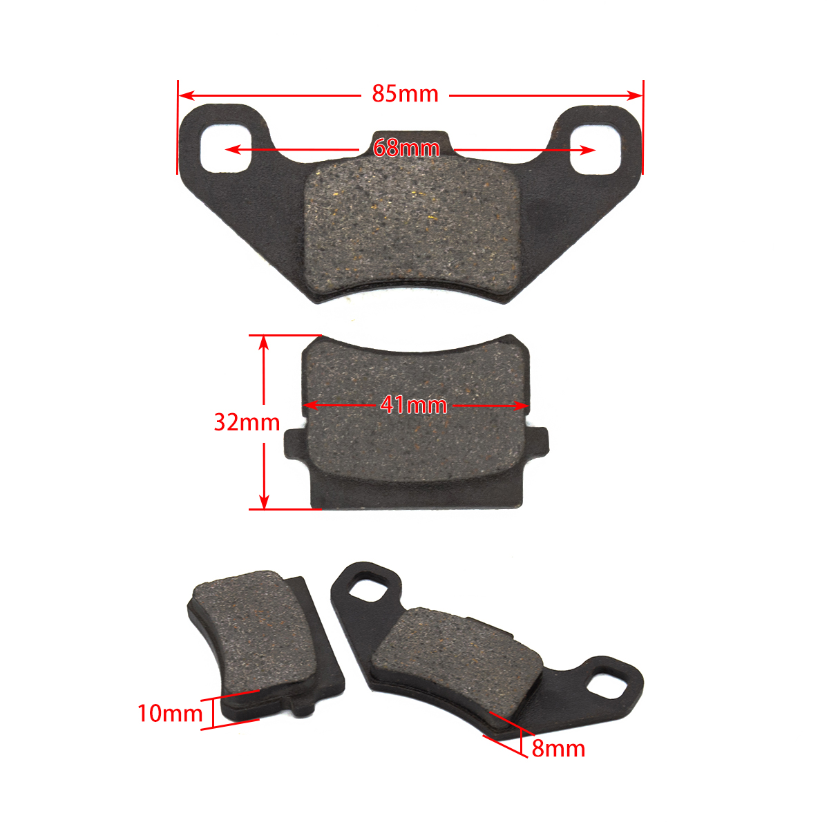 디스크 켈리퍼 브레이크 패드 신발, ATV 쿼드 4 륜 - Brake Pads Bike 리뷰 및 가격